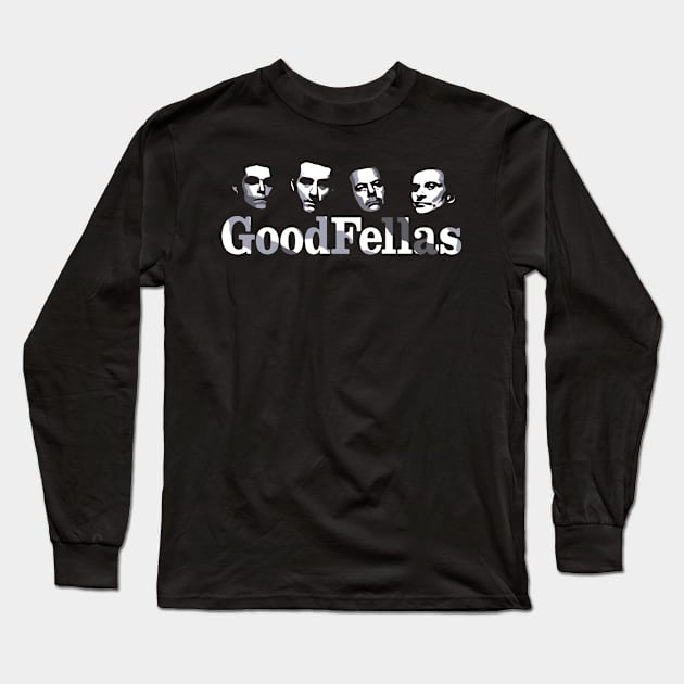 Goodfellas // Crime Movies Fan Art Long Sleeve T-Shirt by Trendsdk